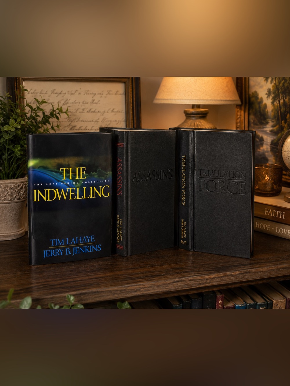 Tim LaHaye Jerry B. Jenkins Left Behind Hardcover Book Bundle Christian Fiction